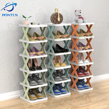 Load image into Gallery viewer, Stackable Shoe Rack