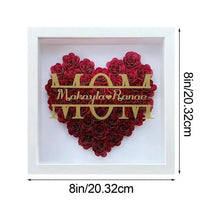 Load image into Gallery viewer, Wooden Flower Frame Display For Mother&#39;s Day Decor