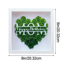 Load image into Gallery viewer, Wooden Flower Frame Display For Mother&#39;s Day Decor