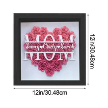 Load image into Gallery viewer, Wooden Flower Frame Display For Mother&#39;s Day Decor