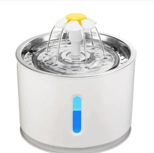 Automatic Pet Cat Water Fountain with LED Light