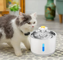 Load image into Gallery viewer, Automatic Pet Cat Water Fountain with LED Light