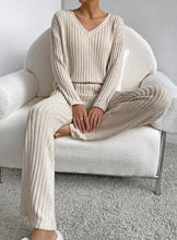 Load image into Gallery viewer, Casual 2-Piece Autumn Loungewear Set