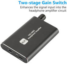 Load image into Gallery viewer, 16-300Ω HIFI Headphone Amplifier Portable Earphone AMP 3.5mm w/ Audio USB Cable