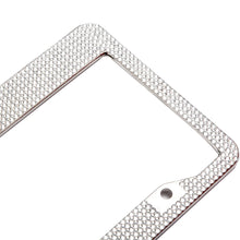 Load image into Gallery viewer, 2PCS Bling License Plate Frame Glitter Crystal Sparkling Rhinestone Diamond Caps