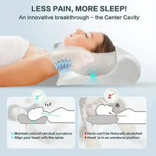 Load image into Gallery viewer, Ergonomic Memory Foam Pillow