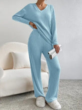 Load image into Gallery viewer, Casual 2-Piece Autumn Loungewear Set