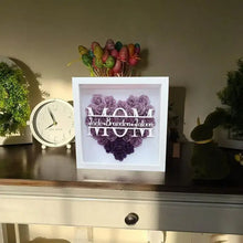 Load image into Gallery viewer, Wooden Flower Frame Display For Mother&#39;s Day Decor