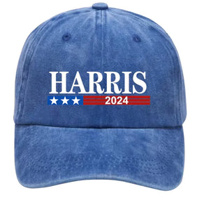 Kamala Harris Baseball Cap - Unisex, Breathable, Adjustable Fashion Hat for Hiking, Fishing, and Everyday Wear