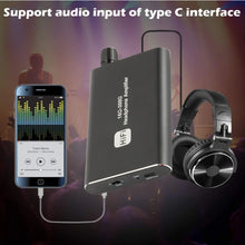 Load image into Gallery viewer, 16-300Ω HIFI Headphone Amplifier Portable Earphone AMP 3.5mm w/ Audio USB Cable