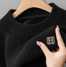 Load image into Gallery viewer, Chenille Sweater Men&#39;s New Single-layer Fleece-lined