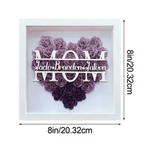 Load image into Gallery viewer, Wooden Flower Frame Display For Mother&#39;s Day Decor