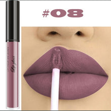 Load image into Gallery viewer, Waterproof Matte Liquid Lipstick Long-Lasting Lip gloss