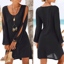 Load image into Gallery viewer, Women Beach Style Mini Dress