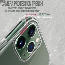 Load image into Gallery viewer, Transparent Shockproof Soft Silicone Phone Case