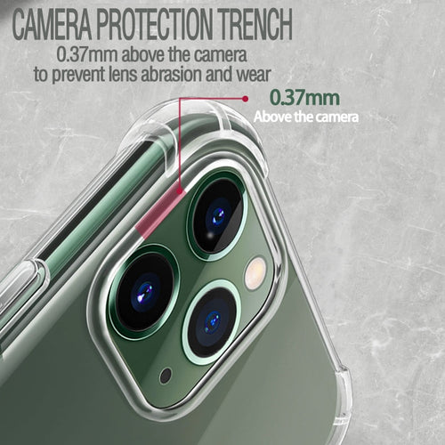 Transparent Shockproof Soft Silicone Phone Case