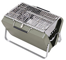 Load image into Gallery viewer, Portable Camping BBQ Folding Cooking Charcoal Coal Stainless Steel Grill