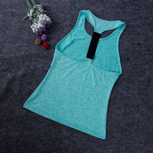 Load image into Gallery viewer, Casual Sleeveless Women  Yoga Shirts