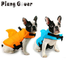 Load image into Gallery viewer, Dog Life Vest Summer Shark Pet Life Jacket Dog Clothes Dogs Swimwear Pets Swimming Suit