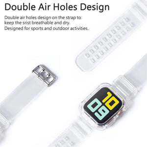 Sport Clear Band + Case for Apple Watch