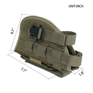 ELITE SPANKER Outdoor Military Universal Molle Buckle Pistol Holster Hunting Training Camo Tactical Nylon Gun Holsters