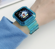 Load image into Gallery viewer, Sport Clear Band + Case for Apple Watch