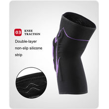 Load image into Gallery viewer, Basketball Knee Pads with Support Silicon Padded Elastic Non-slip Patella Brace Kneepad for Fitness Gear Protector Tennis