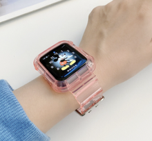 Load image into Gallery viewer, Sport Clear Band + Case for Apple Watch