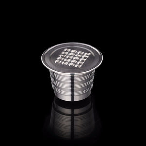 Nespresso Refillable Capsule Reusable Coffee Filter Dripper Steel Nespresso Cafeteira Capsulas De Cafe Recargables Reutilizables