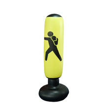 Load image into Gallery viewer, Fitness Tool Inflatable Boxing Punching Bag Stress Training Fitness Vertical  Boxing Bag PVC Thickening Boxing Pillar Tumbler