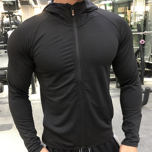 Men Sports Fitness Hoodie