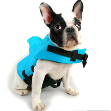 Load image into Gallery viewer, Dog Life Vest Summer Shark Pet Life Jacket Dog Clothes Dogs Swimwear Pets Swimming Suit