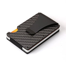 Load image into Gallery viewer, Carbon Fiber Credit Card Holder