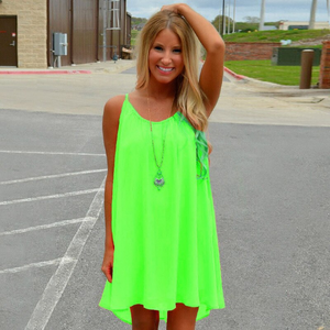 Women Beach Chiffon Dress