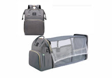 Load image into Gallery viewer, Folding Mommy Bag Lightweight Portable Folding Crib