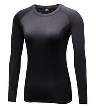 Load image into Gallery viewer, Womens Fitness Compression Full Sleeve Top