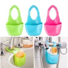 Load image into Gallery viewer, Bathroom &amp; Kitchen Sink Sponge Holder Storage