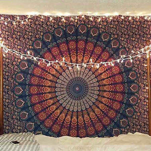 Indian Mandala Tapestry