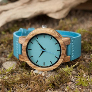 Bamboo Blue Watch