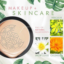 Load image into Gallery viewer, Mushroom Air Cushion BB Cream Moisturizing Concealer Mushroom Head Air Cushion CC Cream Foundation Compact Cover Moist Makeup