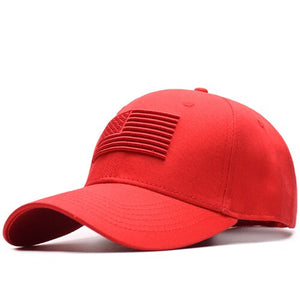 TACVASEN Tactical Baseball Cap Men Summer USA Flag Sun Protection Snapback Cap Male Fashion Casual Golf Baseball Hat Airsoft Hat