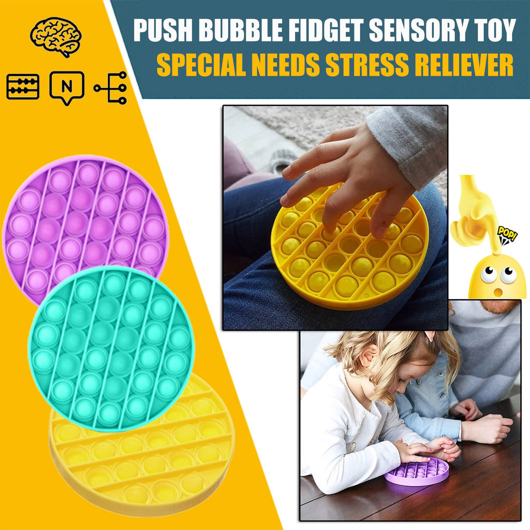 Push Pop Bubble Fidget Stress Reliever