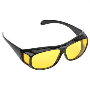 Unisex Night Vision Glasses + UV protection (Yellow)