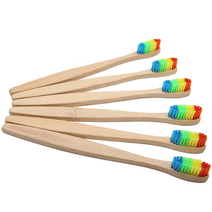 Bamboo Toothbrush Soft Bristle Oral CareTeeth Whitening Tools