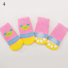 Load image into Gallery viewer, 4Pcs Set Knitted Pet Socks