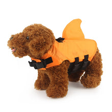 Load image into Gallery viewer, Dog Life Vest Summer Shark Pet Life Jacket Dog Clothes Dogs Swimwear Pets Swimming Suit