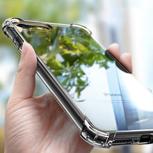 Load image into Gallery viewer, Transparent Shockproof Soft Silicone Phone Case