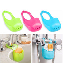 Load image into Gallery viewer, Bathroom &amp; Kitchen Sink Sponge Holder Storage