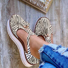 Load image into Gallery viewer, Women Sandals Tassel Round Toe Pumps Thick Bottom Buckle Strap Casual Shoes