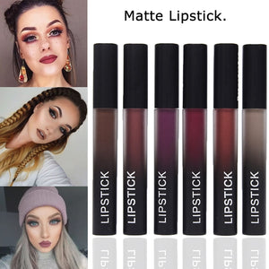 Waterproof Matte Liquid Lipstick Long-Lasting Lip gloss